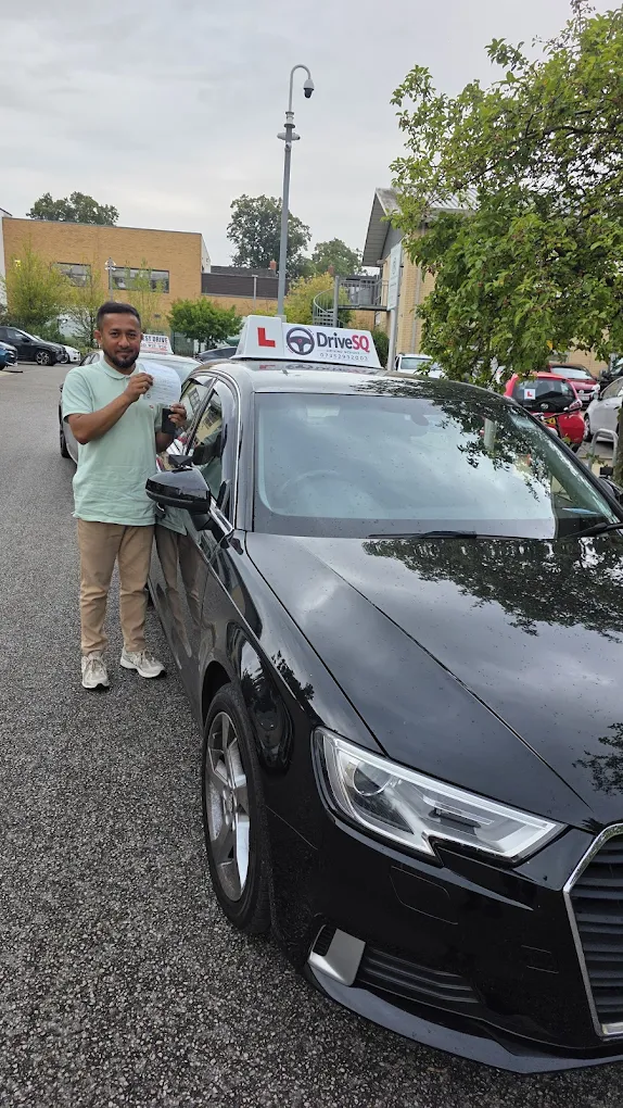DriveSQ driving lesson in Manchester